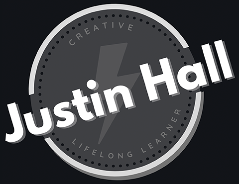 Justin Hall Logo